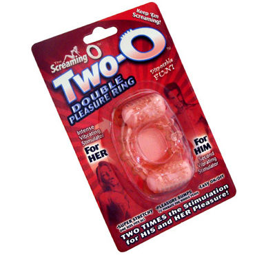 The Screaming O Two O кольцо - С двумя виброэлементами - купить в секс шопе