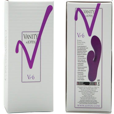 Vanity by Jopen Vr6 - Дизайнерский вибратор для точки G и клитора - купить в секс шопе