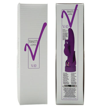Vanity by Jopen Vr10 - Дизайнерский вибратор со стимуляцией клитора - купить в секс шопе