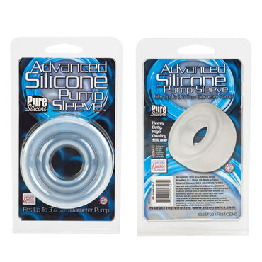 California Exotic Advanced Silicone Pump Sleeves, серый — фото 3