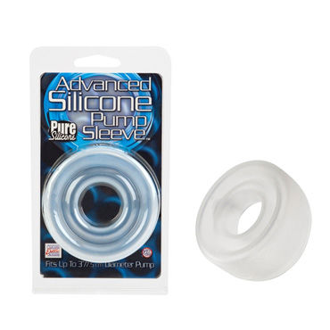 California Exotic Advanced Silicone Pump Sleeves, серый — фото 1