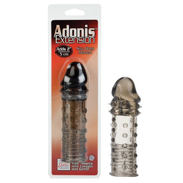 California Exotic Adonis Extension, серый, Удлиняющая насадка на пенис
