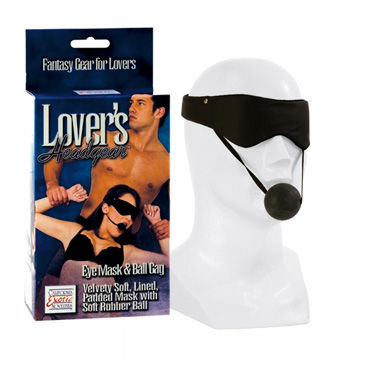 California Exotic Lovers Headgear, черный — фото 1