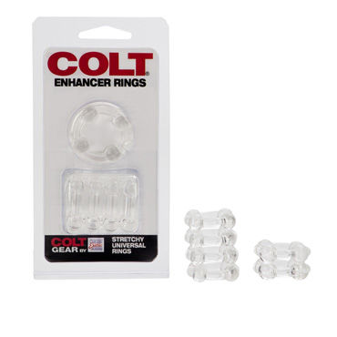California Exotic Colt Enhancer Rings, прозрачный — фото 1