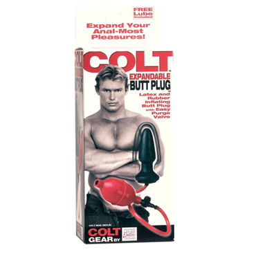 California Exotic Colt Expandable Butt Plug - Надувная анальная пробка - купить в секс шопе