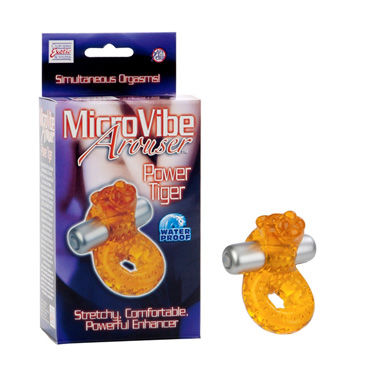 California Exotic Micro Vibe Arouser, Эрекционное кольцо в форме тигра