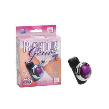 California Exotic Precious Gem Panty Pals, фиолетовый — фото 1