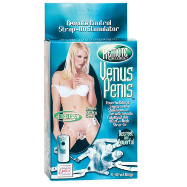 California Exotic Remote Control Venus Penis - Прозрачная бабочка для клитора SE-0089-00-3 - купить в секс шопе