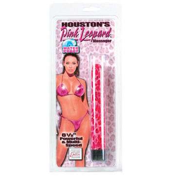 California Exotic Houston Pink Leopard Massager — фото 3