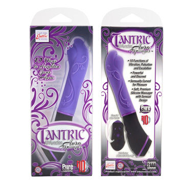 California Exotic Tantric Aura Massagers, фиолетовый — фото 3