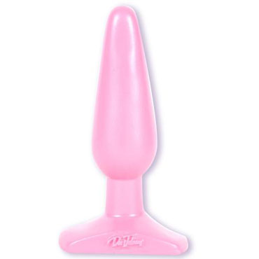 Doc Johnson Butt Plug Medium, розовая — фото 2