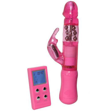 Doc Johnson Ivibe Rabbit, розовый — фото 2