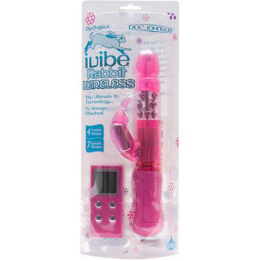 Doc Johnson Ivibe Rabbit, розовый — фото 3