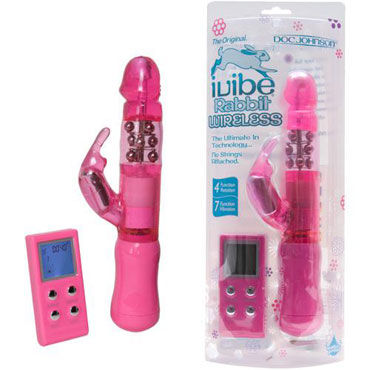 Doc Johnson Ivibe Rabbit, розовый — фото 1