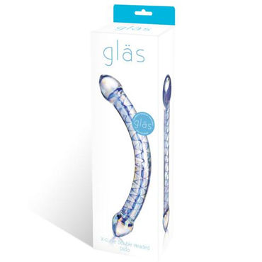 Glas X-Curve - Фаллос изогнутой формы - купить в секс шопе