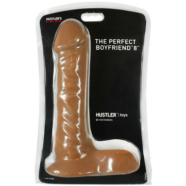 Hustler The Perfect Boyfriend 8 - Фаллоимитатор из реалистичного материала - купить в секс шопе