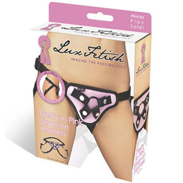 Lux Fetish трусики для страпона - С карманом для вибропульки - купить в секс шопе