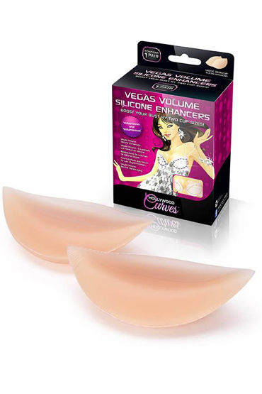 Hollywood Curves Vegas Volume Silicone Enhancers, Вкладки, увеличивающие грудь на два размера