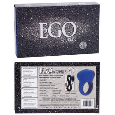 Jopen Ego - E1 - Виброкольцо со стимулятором клитора - купить в секс шопе