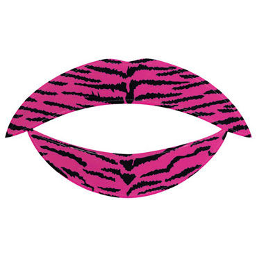 Erotic Fantasy Sexy Lips, тигровый розовый - фото, отзывы