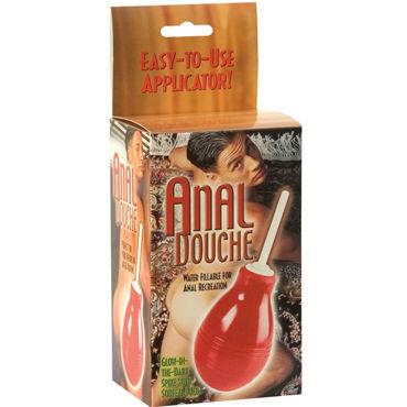 California Exotic Anal Douche - Светящийся в темноте анальный душ - купить в секс шопе