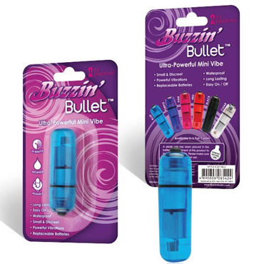 Lux Fetish Buzzin Bullet, голубой — фото 1