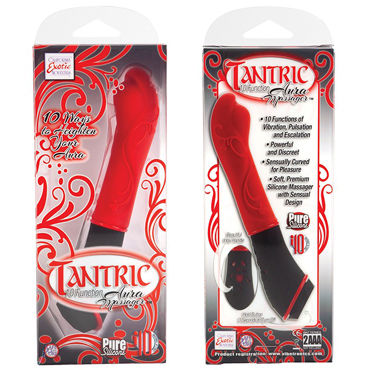California Exotic Tantric Aura Massagers, красный — фото 3