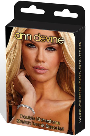 Ann Devine Stretch Tennis Bracelet, Браслет из кристаллов