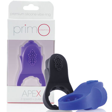 Screaming O PrimO Apex, фиолетовый, Силиконовое кольцо с виброэлементом