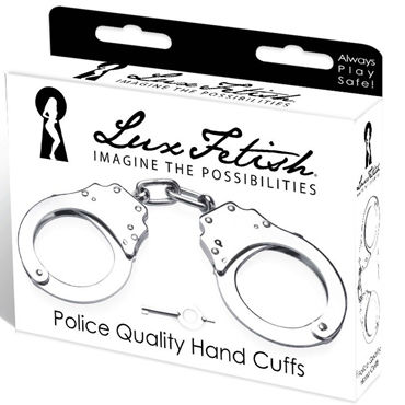 Lux Fetish Police Cuffs — фото 1