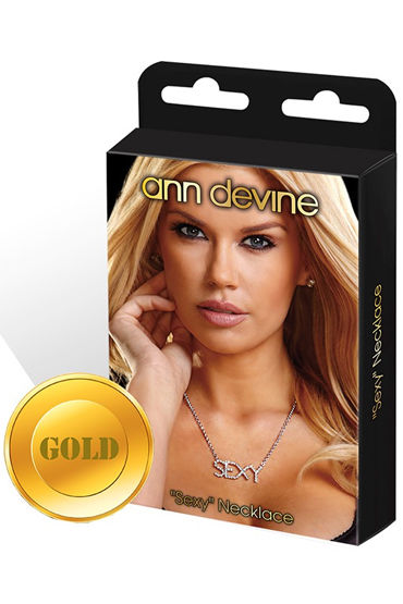 Ann Devine Sexy, золотой, Цепочка с кулоном