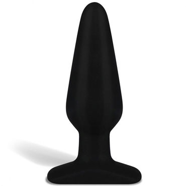 Erotic Fantasy All About Anal Butt Plug, черный, 12 см - фото, отзывы