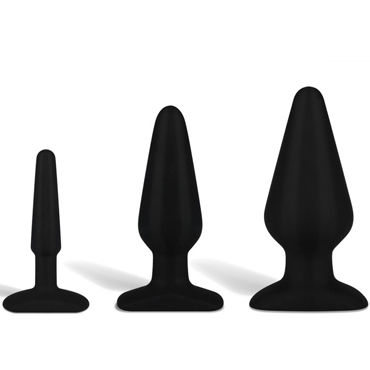 Erotic Fantasy All About Anal Training Kit, черный - фото, отзывы