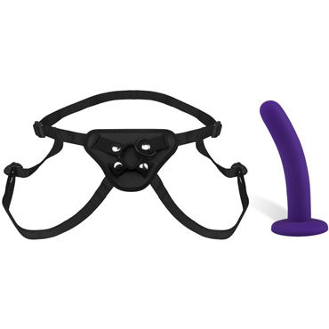 Erotic Fantasy Beginner Strap-ons & Dildo set, фиолетовый - фото, отзывы