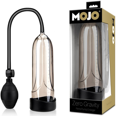 Gopaldas Mojo Zero Gravity, черная, Помпа-насос для пениса