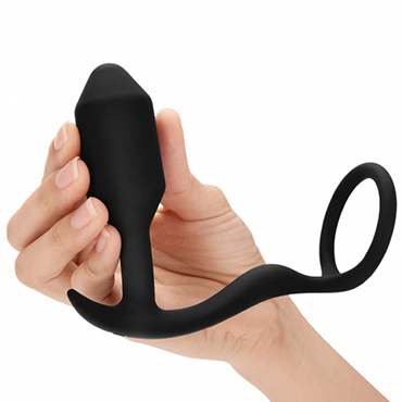 Новинка раздела Секс игрушки - B-vibe Snug & Tug, черная