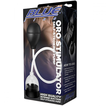 BlueLine Orostimulator Self Strocking Pump, черная - фото, отзывы