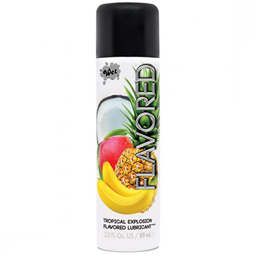 Wet Flavored Lubricant Tropical Explosion, 89 мл