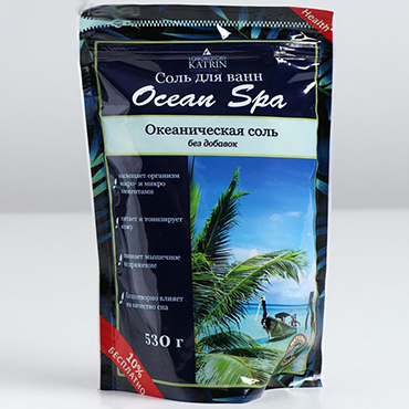 Лаборатория Катрин Ocean Spa Океаническая соль, 530 г, Без добавок