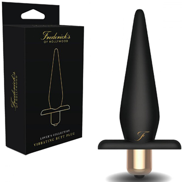 Fredericks Of Hollywood Vibrating Butt Plug, черная — фото 1