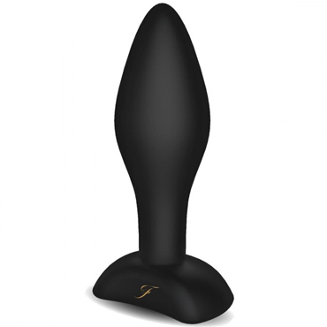 Fredericks Of Hollywood Silicone Butt Plug, чернвя — фото 2