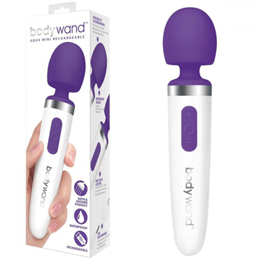 BodyWand Aqua Mini, фиолетово-белый — фото 1