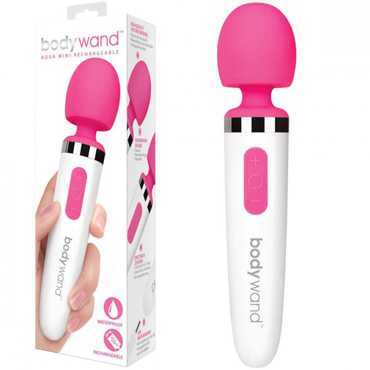 BodyWand Aqua Mini, розово-белый — фото 1