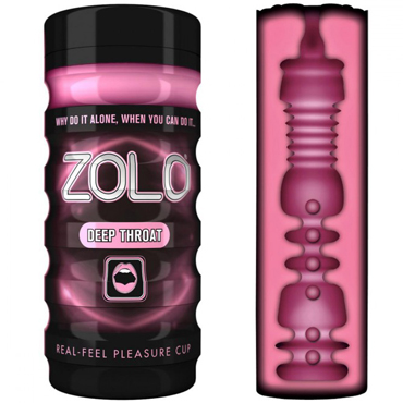Zolo Deep Throat, розовый — фото 1