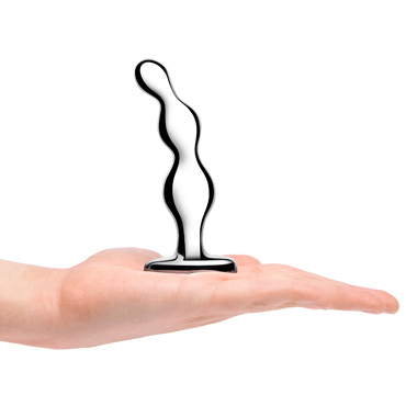 Анальный стальной фаллоимитатор STAINLESS STEEL ANAL BEADS - подробные фото в секс шопе Condom-Shop