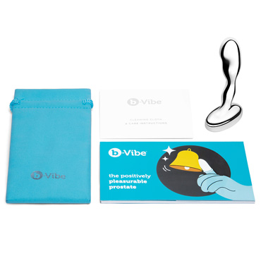 Стальной стимулятор простаты STAINLESS STEEL PROSTATE PLUG - фото 7