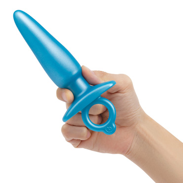 Анальный плаг с кольцом SLEEK PLUG - Из силикона - купить в секс шопе