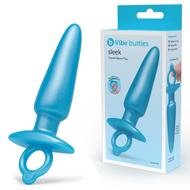 Анальный плаг с кольцом SLEEK PLUG