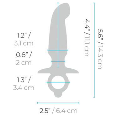 Новинка раздела Секс игрушки - Анальный плаг для простаты HITHER PLUG