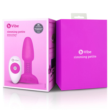 B-Vibe Rimming Petite, фуксия - фото 10